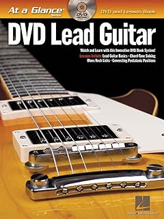 Hal Leonard DVD Lead Guitar - At a Glance Series (Book/DVD)