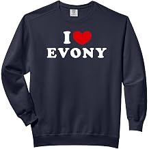 I Love Evony, I Love Evony Comfort Colors Adult Sweatshirt