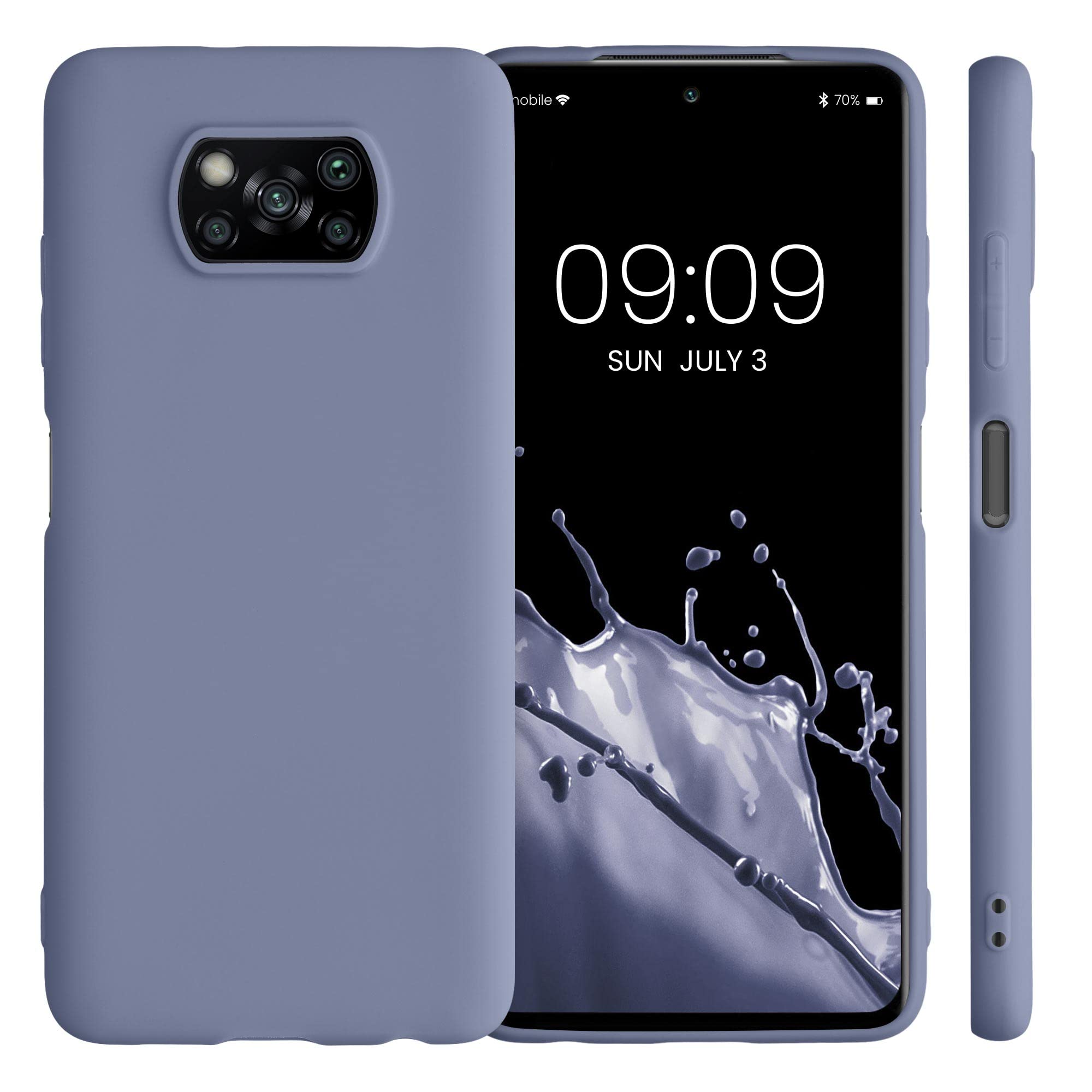 Kwnobile TPU Silikon-Hülle Für LG G8X ThinQ – Weich, Griffig, Kompatibel Mit Kabellosem Laden