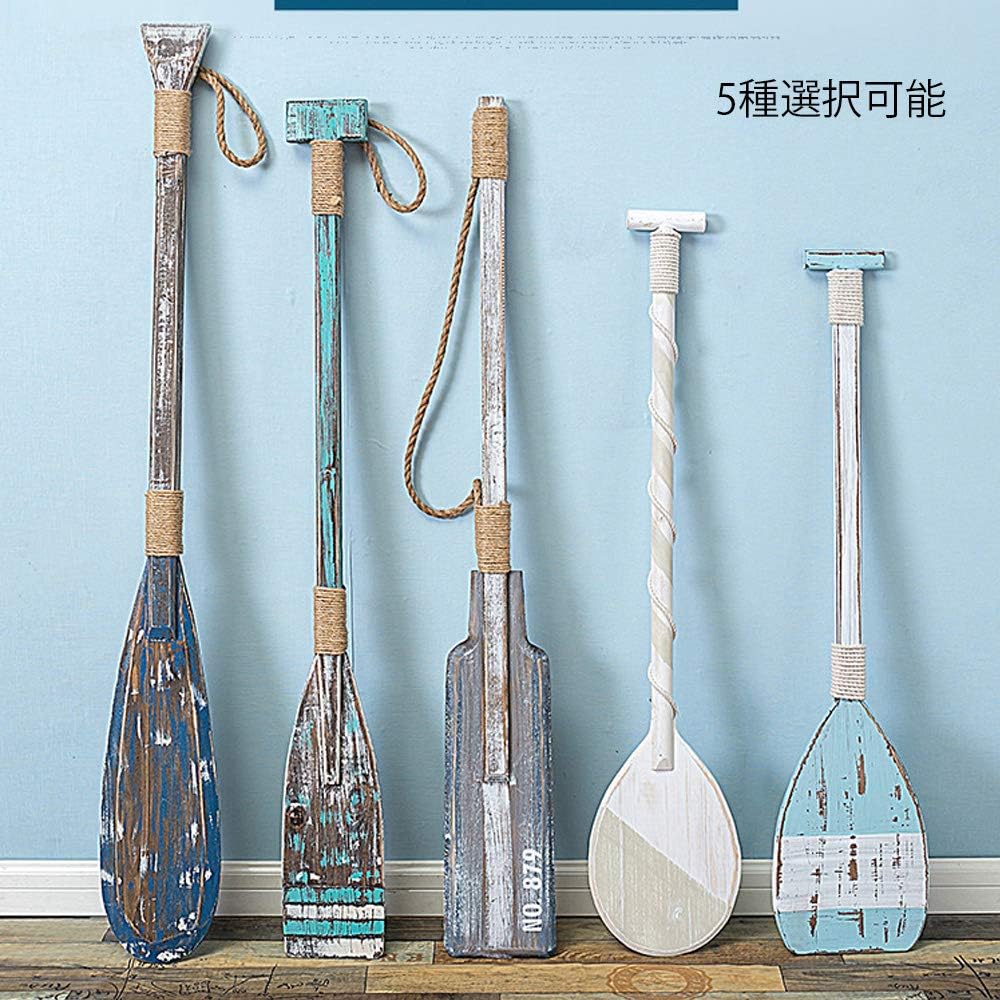 ACCDKAB(まこ)パドル 木製オブジェ ナチュラル 壁掛け 地中海風 壁飾り 内装雑貨 装飾 写真 小道具 おしゃれ MU01