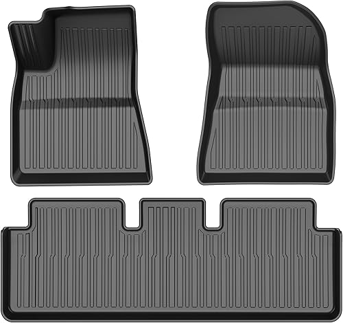 Vista 134 de Powerty Alfombras resistentes para BMW X3 2018 a 2024 y BMW X4 2019 a 2024, a medida para accesorios de X3 y X4, de elastómero termoplástico 3D
