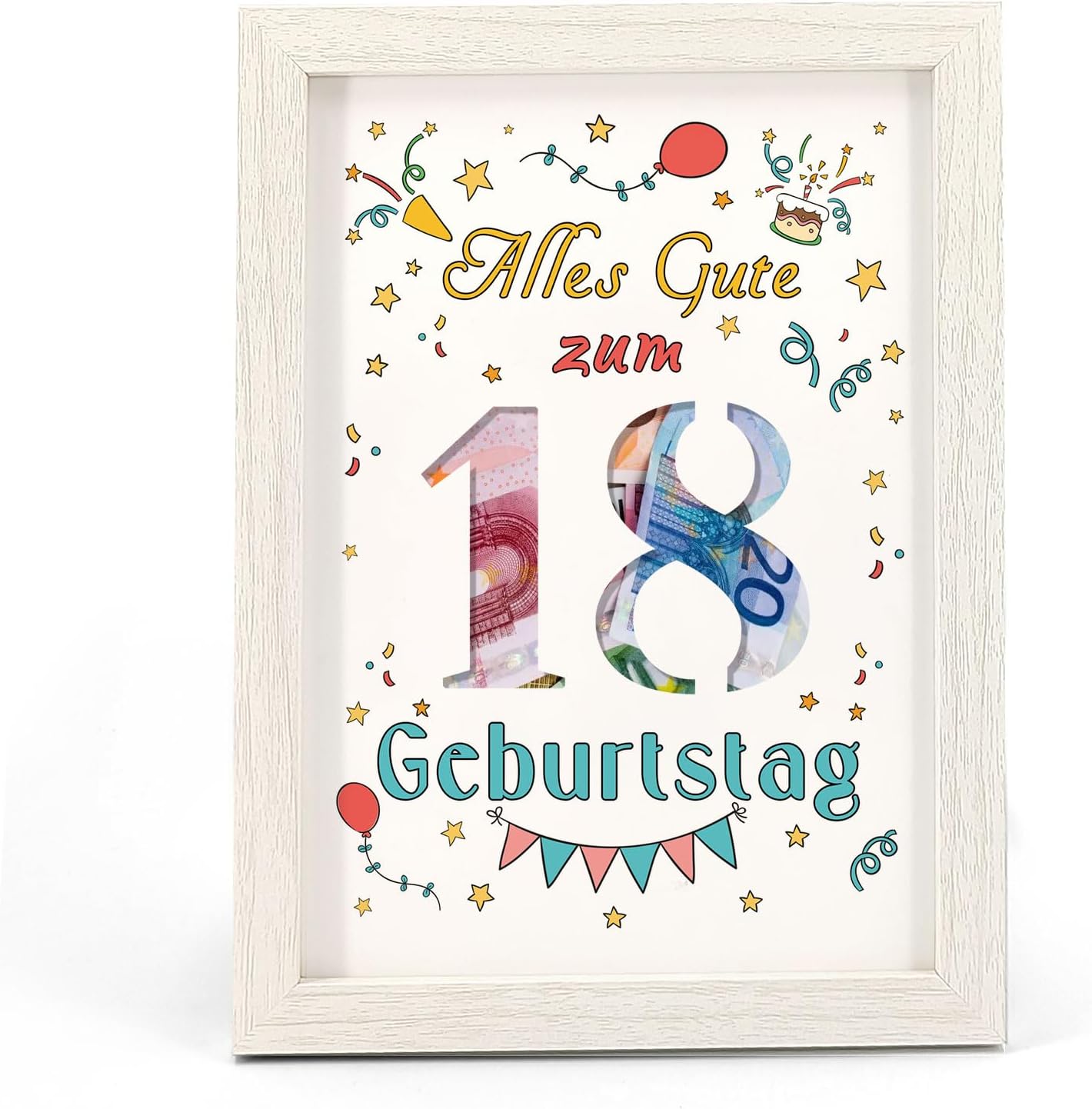 HSDSH 18. Geburtstag Geldgeschenk, Geschenke zum 18 Geburtstag Mädchen