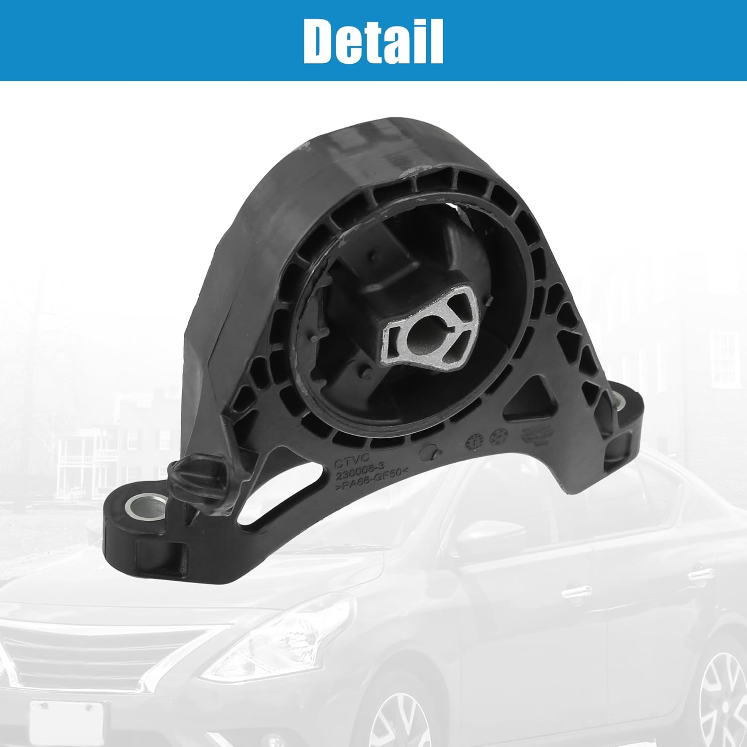 X AUTOHAUX Front Engine Motor Transmission Mount No.13227769 for Buick Regal CXL 2.0L L4 - Flex 2011