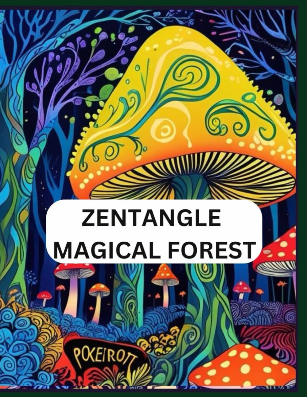 ZENTANGLE- THE ART THERAPY| 159 pages: MAGIC FOREST (ZENTANGLE BOOK SERIES)