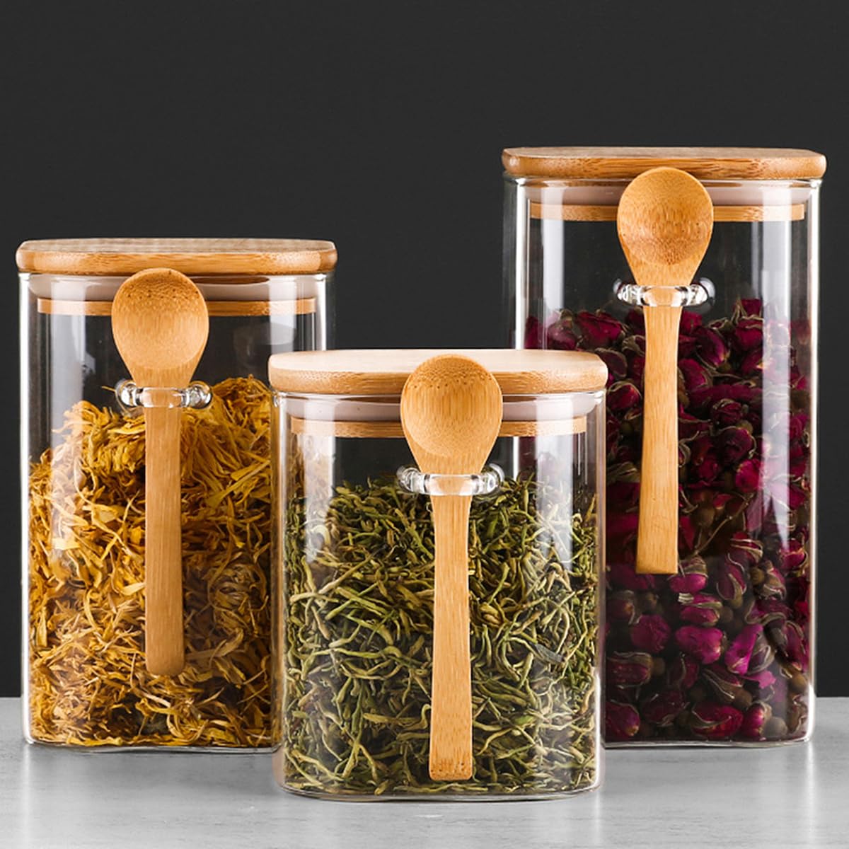 ガラス 六角瓶 大 保存容器 保存瓶 食品の収納にも ガラス 六角瓶 大 2