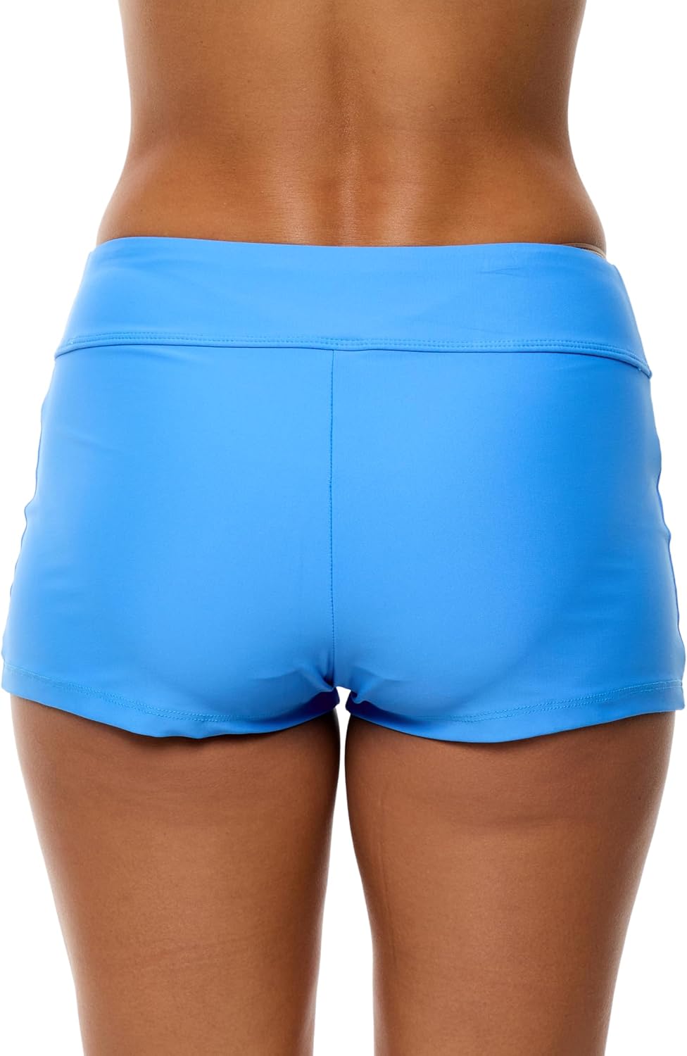 Next by Athena Womens Good Karma Jump-Start Short Swimsuit Bottom
