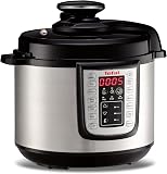 Tefal Fast and Delicious CY505EF0 Multicooker, Pressure Cooking, Fast, Multifunctional, 25 Programs, 6L, 6 People, Black Stainless Steel - 1