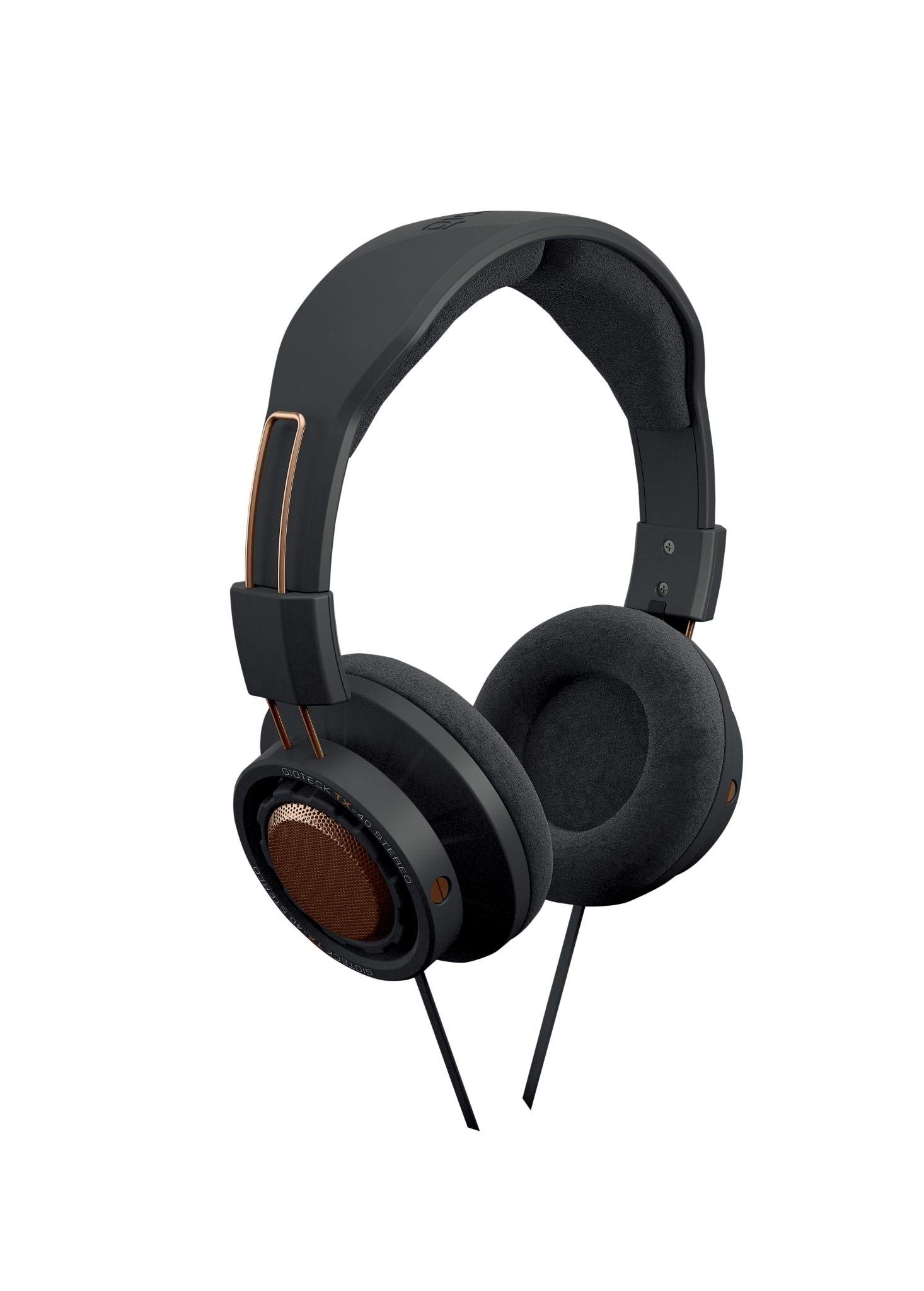 Auricular TX-40 Gioteck estéreo con cable negro y cobre para PS4 y multiplataforma 2
