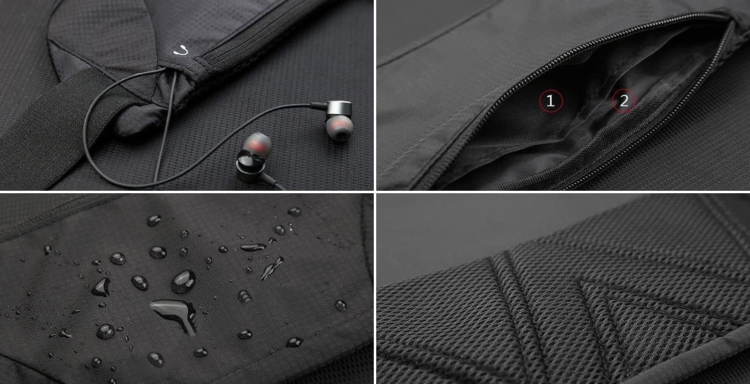 Fanny Pack for Men & Women - Running Belt - Waist Pack Pouch Bag with Adjustable Strap for Traveling Outdoors Sports Marathon Gym Casual Hiking Cycling Cashier's box : Sports & Outdoors