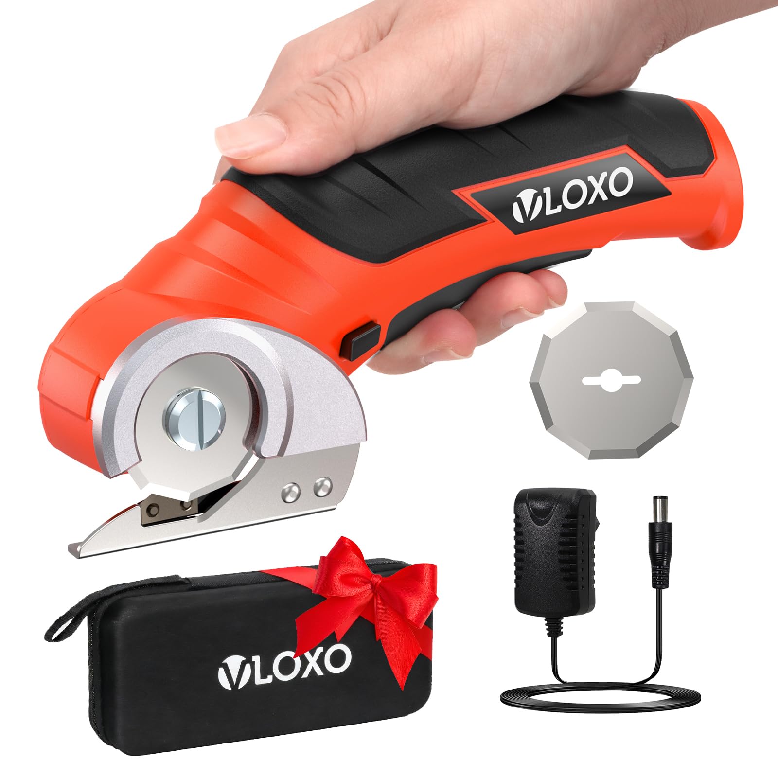VLOXO Cordless Cardboard Cutter Electric Scissors for Cardboard Recycling