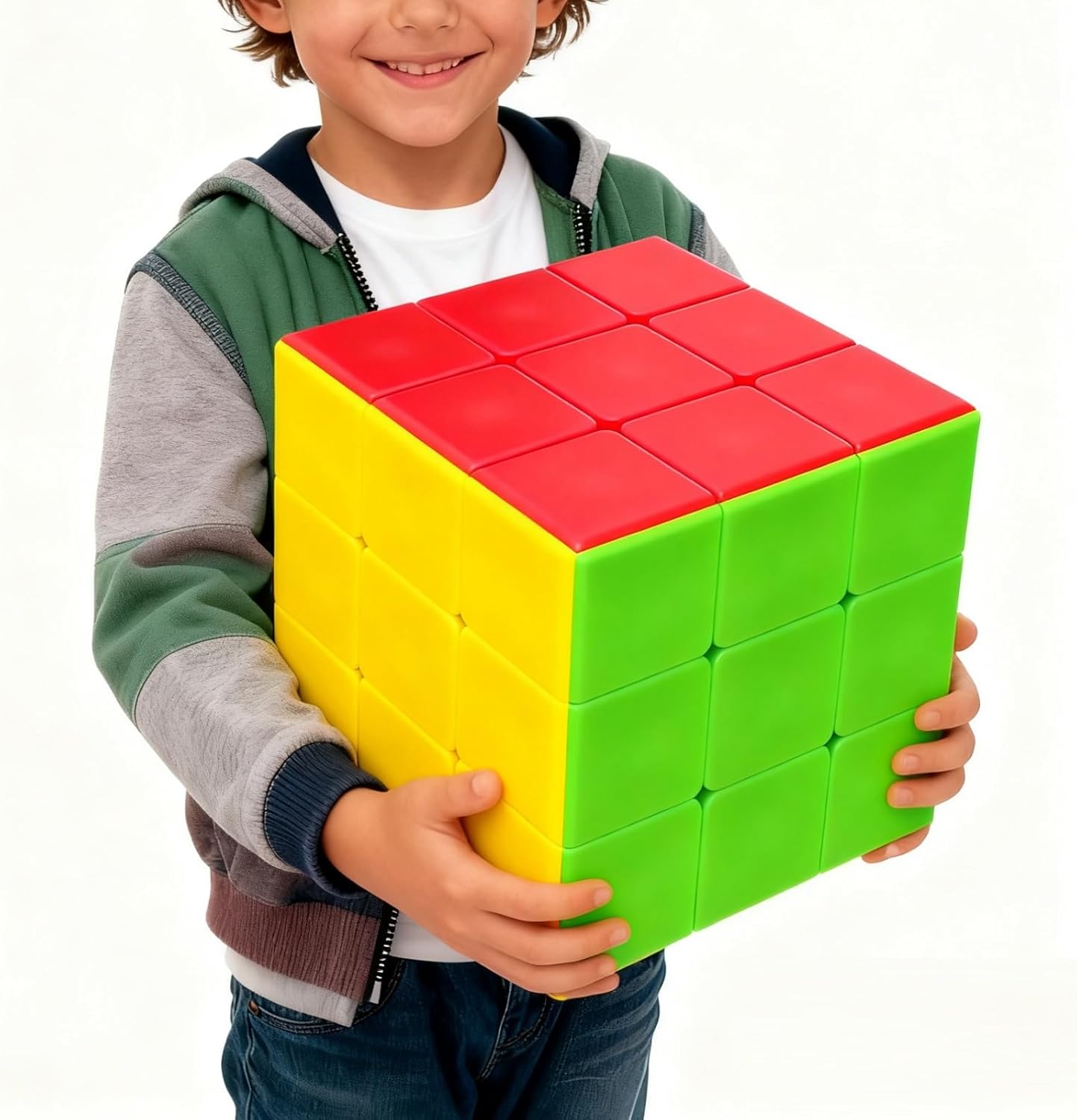 Giant Speed Cube Pro, 18cm Large Cube 3x3 Puzzle Toy Gifts