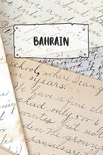 Bahrain: Ruled Travel Diary Notebook or Journey Journal - Lined Trip Pocketbook for Men and Women with Lines