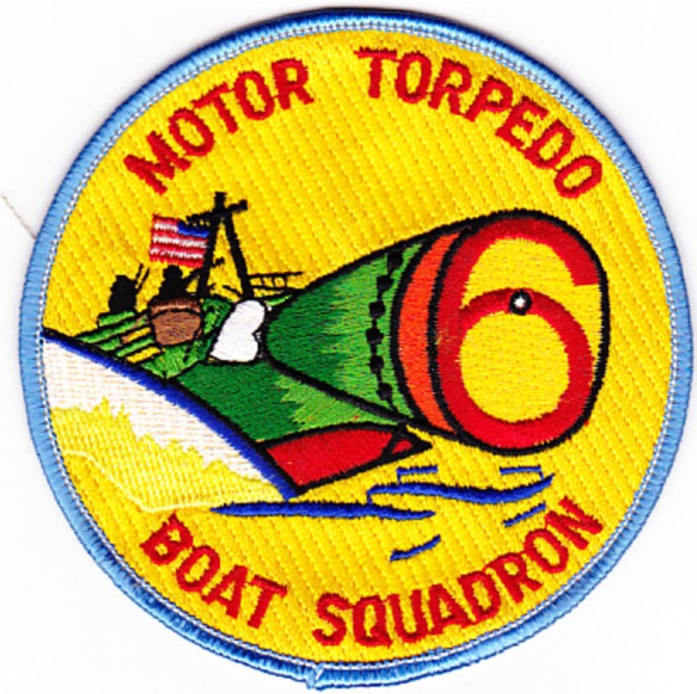 Mtbron-6 Motor Torpedo Boat Squadron 6 Collectible Novelty Patch