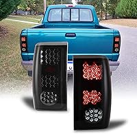 Vista 7 de Nixon Offroad Luces Traseras para Ford Ranger 2001 2002 2003 2004 2005, Faros Traseros LED, Ensamble de Luces Traseras de Coche, Reemplazo 1 Par