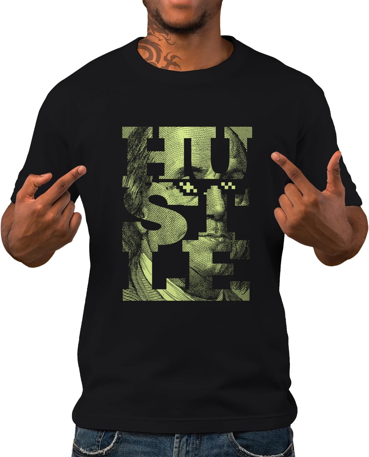 Swag Point100% Cotton Hip HOP Parody Urban Streetwear Graphic Tee Shirts