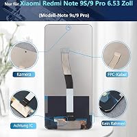 RongZy LCD Kijelző és Érintőképernyő Xiaomi Redmi Note 9S/9 Pro Telefonokhoz - Fekete Csereképernyő Szerelőkészlettel

AI: I've created a Hu 2