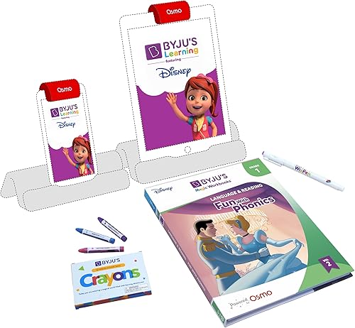 BYJU'S Libros mágicos Disney, Pre-K, Lenguaje y lectura, Explorando el Alfabeto 1  Edades 3-5  Aprendizaje Físico-Digital, con Disney y Pixar, disponible en Yaxa Costa Rica