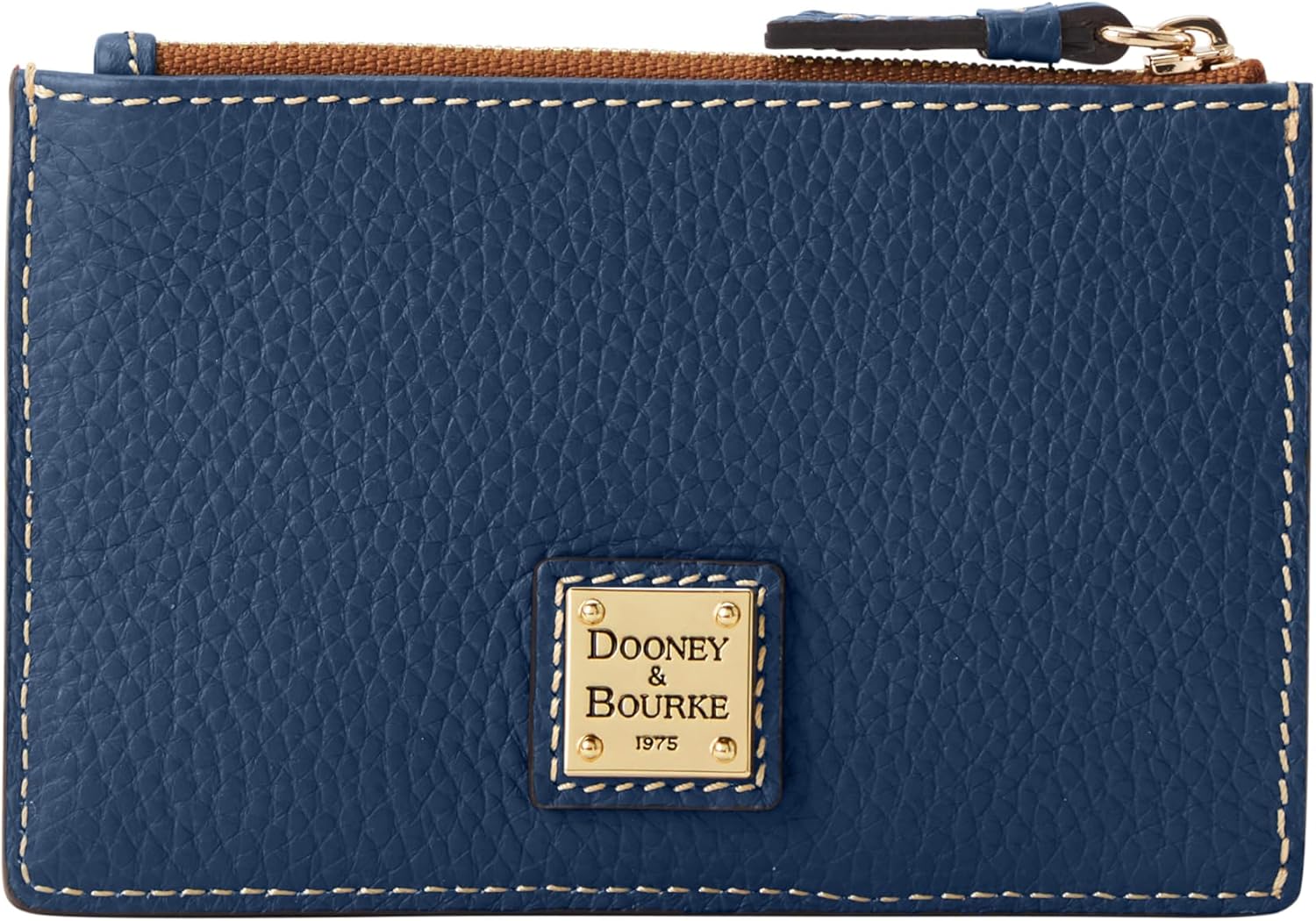 Dooney & Bourke Pebble Grain Zip Credit Card Case