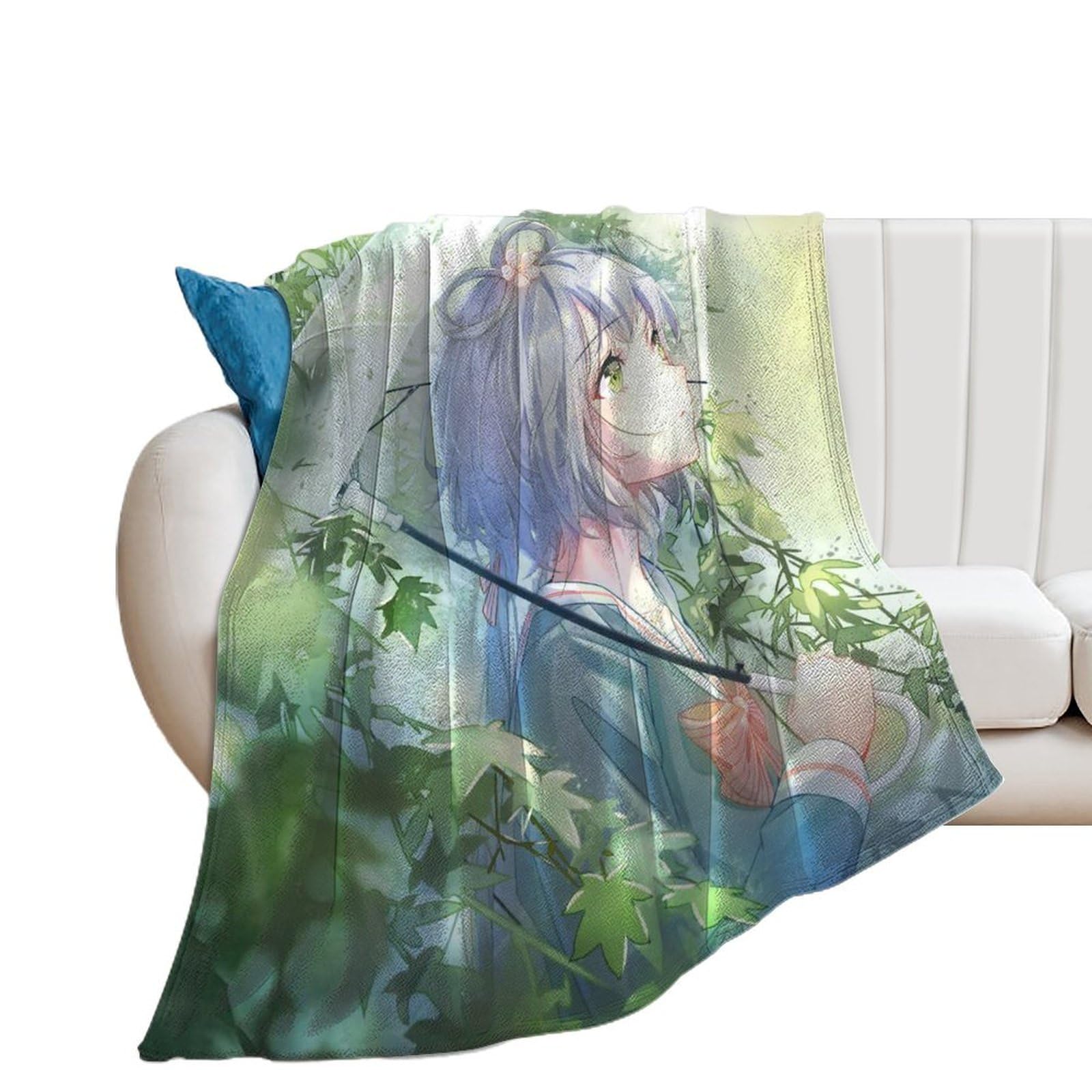 Couverture de lit polaire pour des soirées cocooning au salon