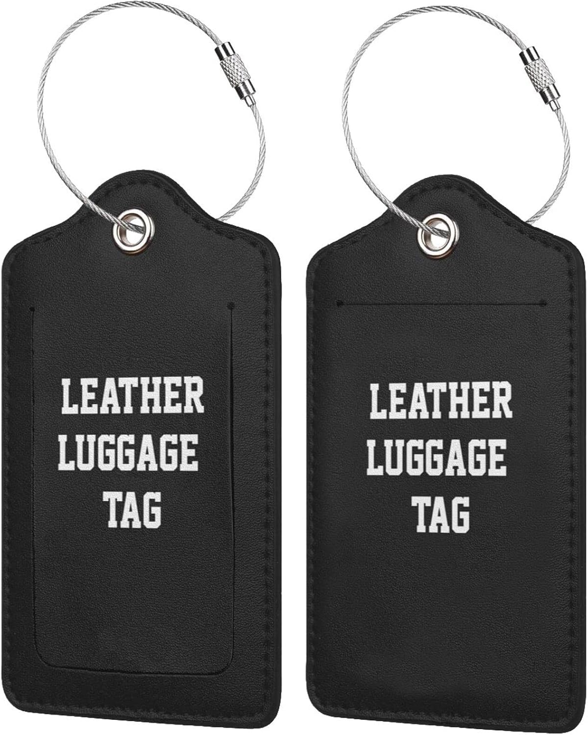 Custom Personalised PU Leather Luggage 