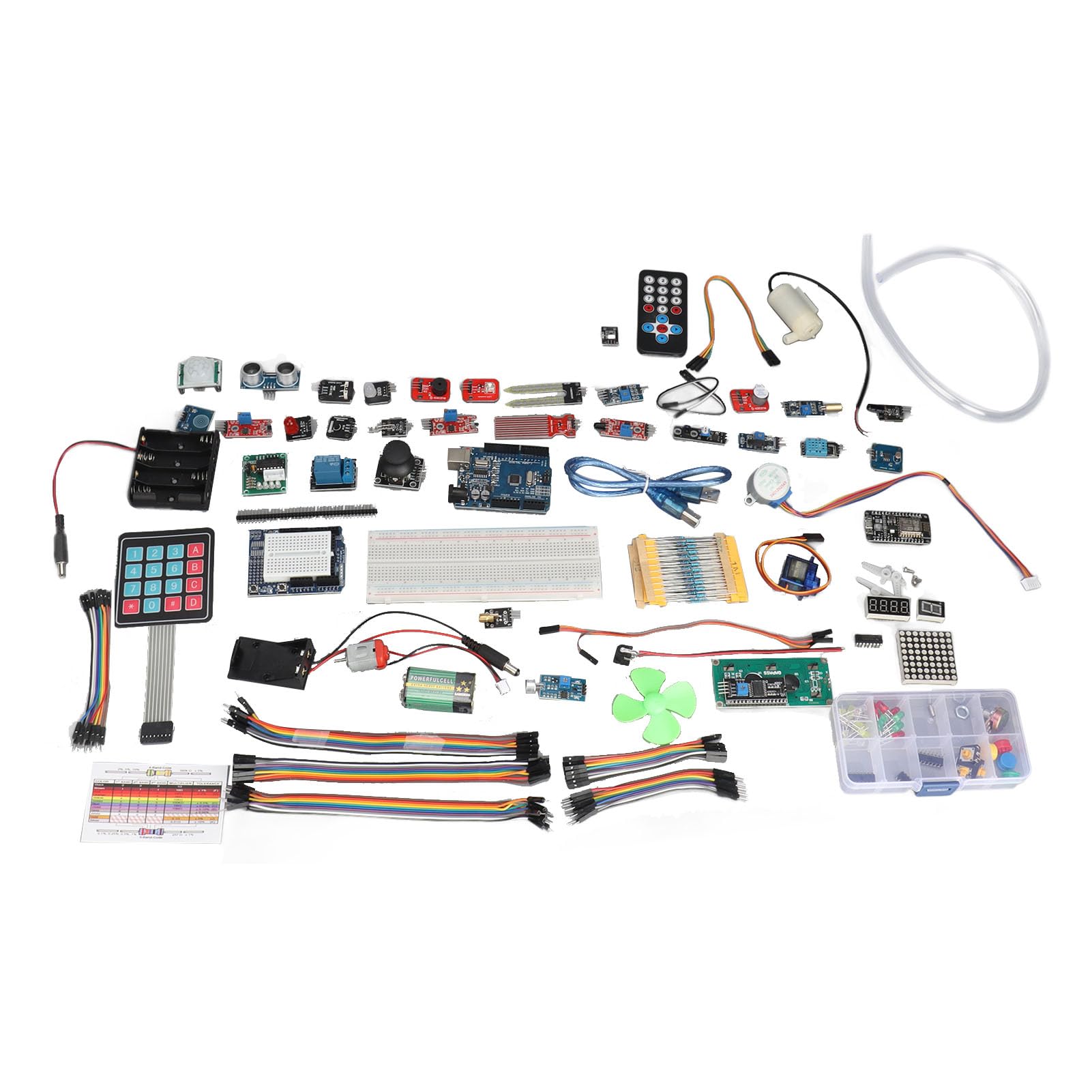 FTVOGUE Kit Scheda di Sviluppo Scheda Madre per Progetti IoT, Creatore di Apprendimento con Programmazione Scratch, Set di Schede di Avvio di Base, Ampia Applicazione per Studenti e Creatori