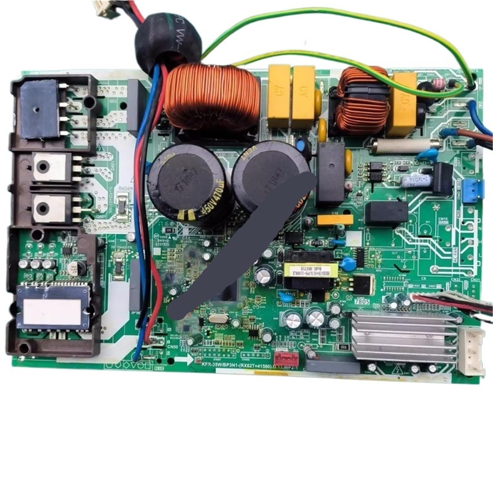 1pcs air Conditioning External Unit Motherboard KFR-35W/BP3N1- (RX62T+41560) Variable Frequency Board Computer Board