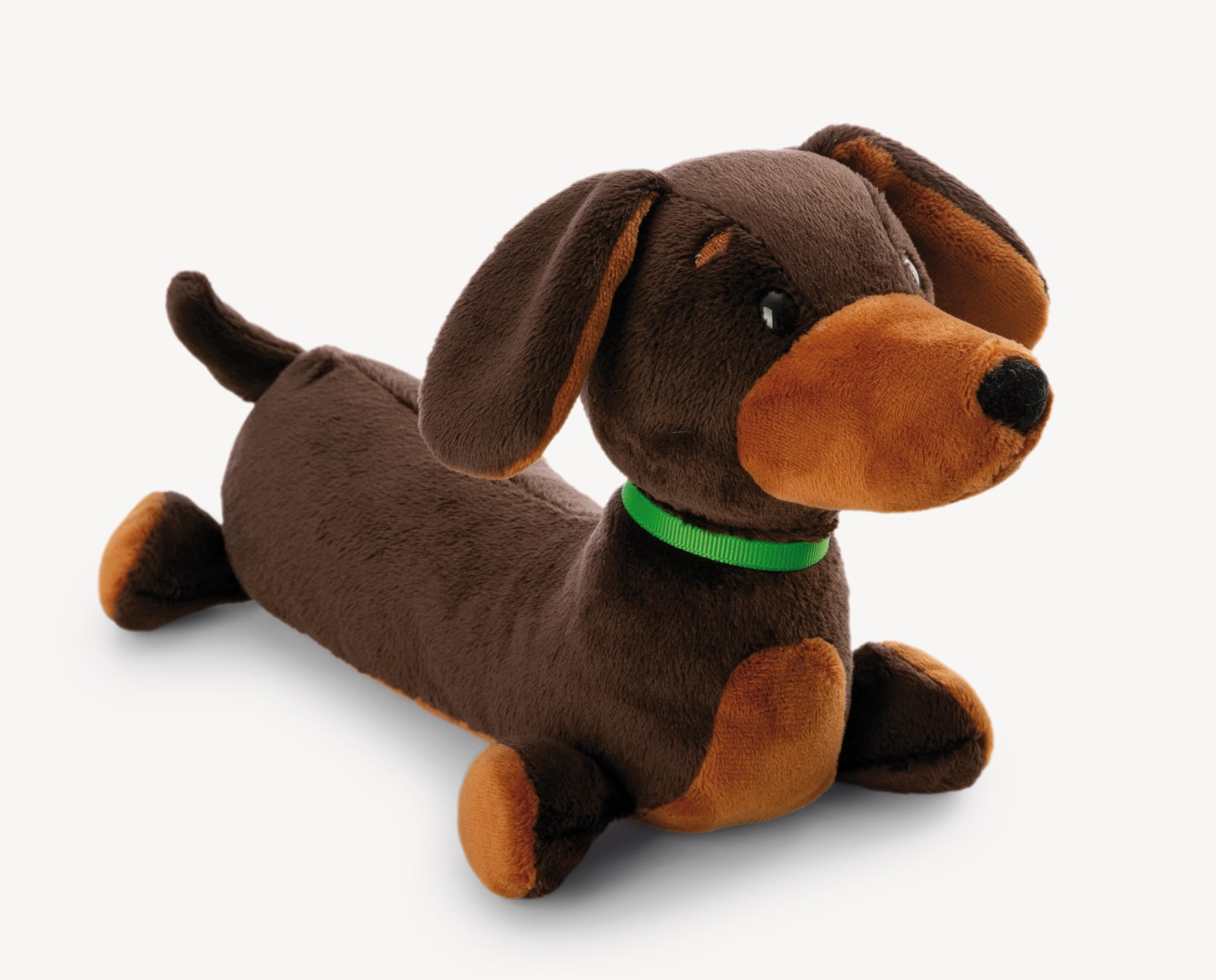 NICI cuddly toy Dachshund 27 cm, Brown, Soft NICI Plush Toy, Cute Stuffed Toy for Cuddling & Playing With, Great Gift Idea for Children and Adults - 61897
