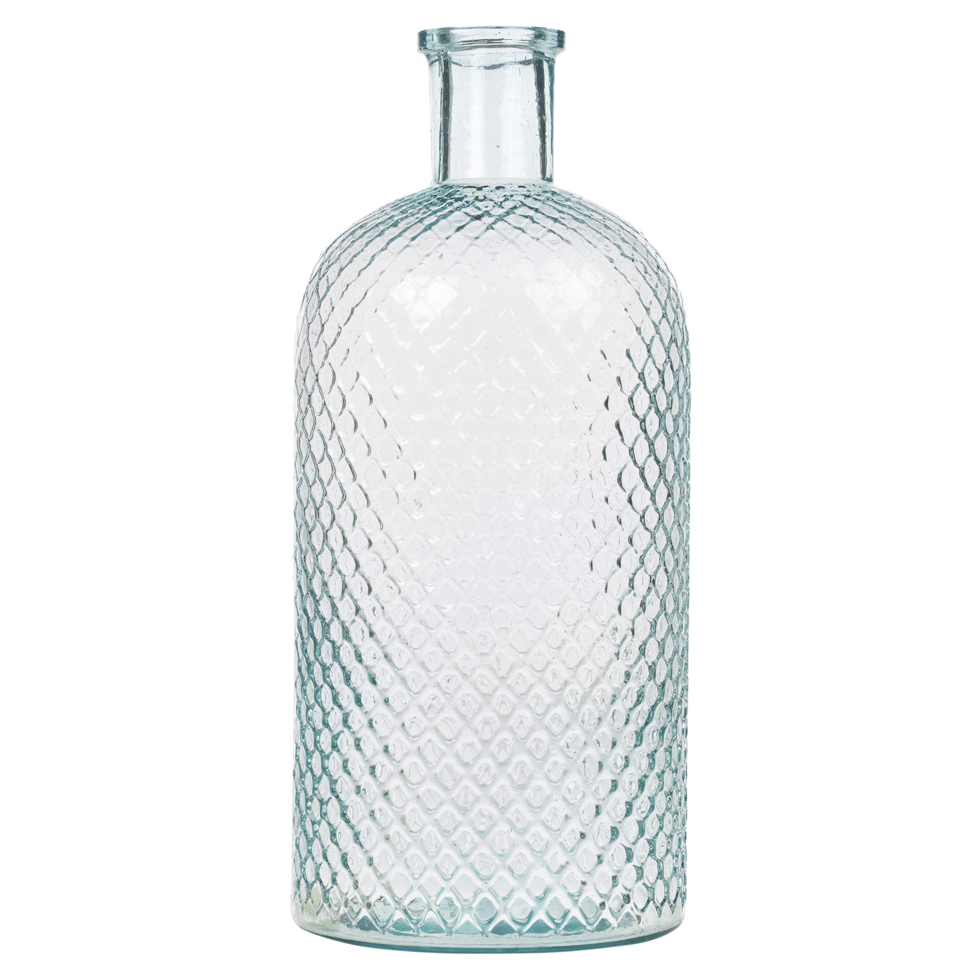 URBNLIVING 8 Litre Recycled Glass Decorative Vase