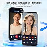 AI Translation Earbuds Real Time,164 Language/7 Translation Modes Translator Earbuds with Audio and Video Calls,No Subscription,5 EQ Modes Touch Screen Translator Headphones,48H Ear Buds (Black) - 5