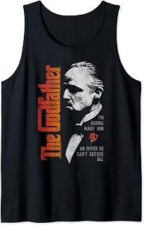 The Godfather Don Vito Corleone Movie Quote Tank Top