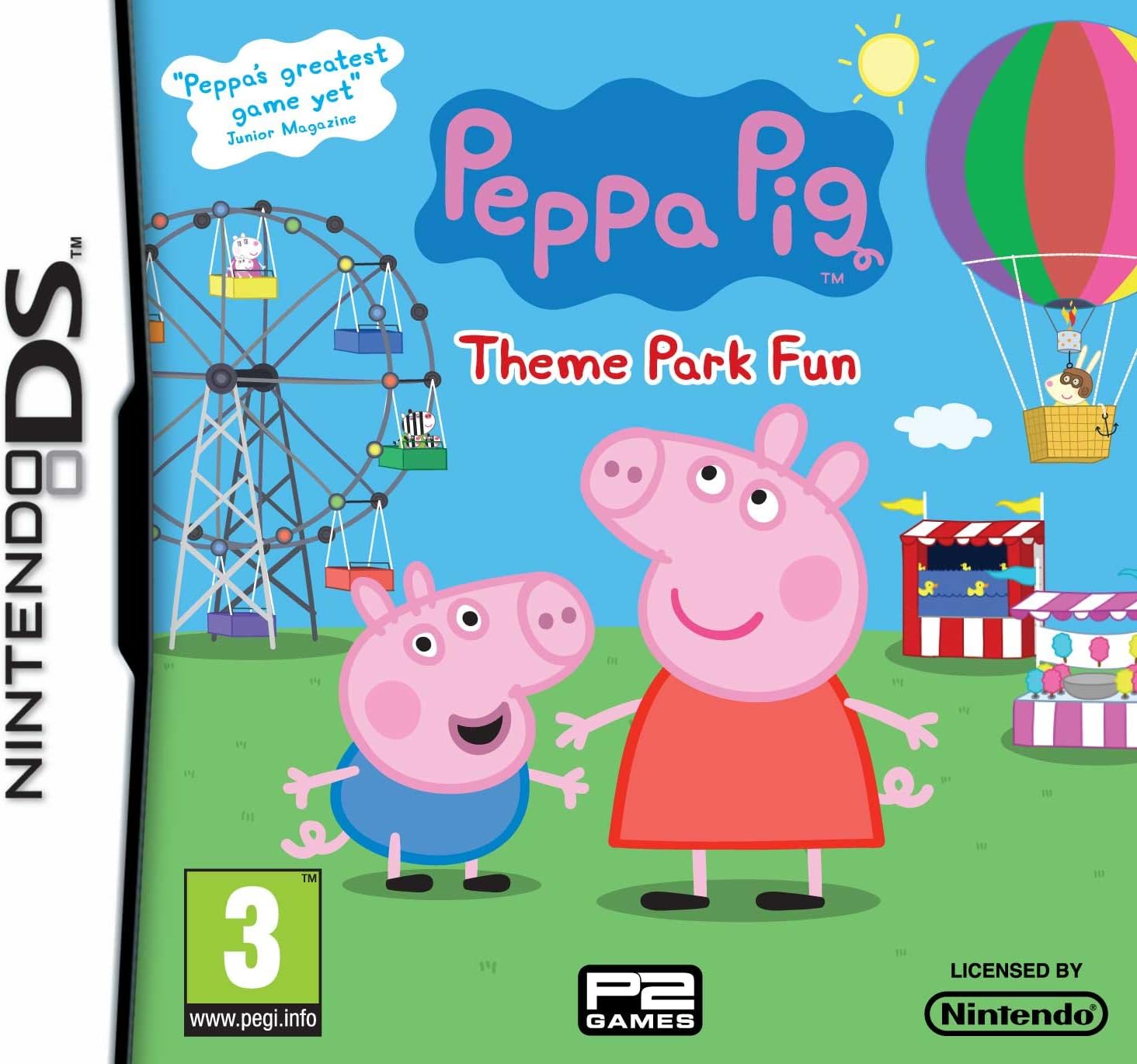 Peppa Pig - Theme Park Fun (Nintendo DS)
