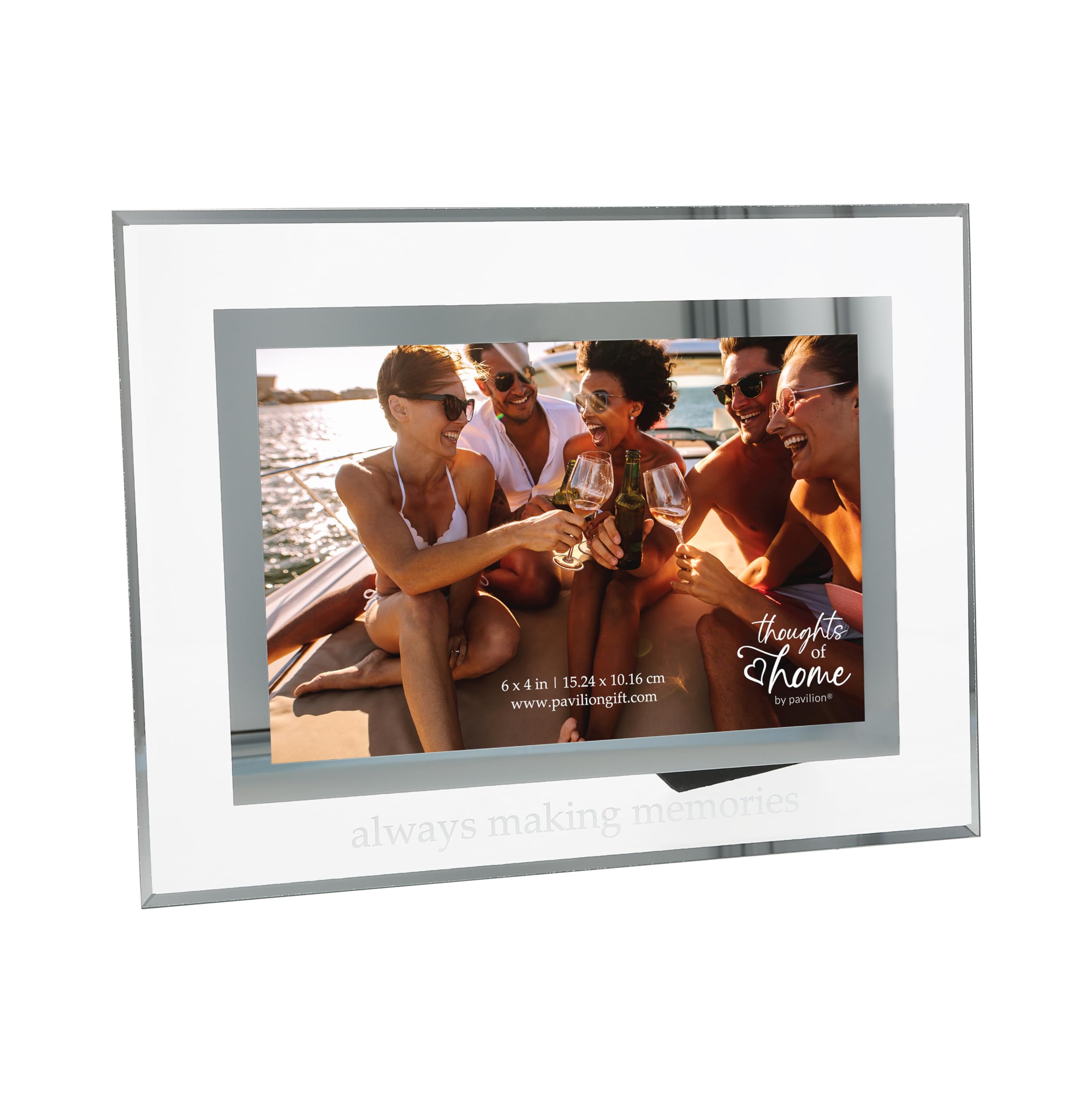 Cadeau de pendaison de crémaillère cadre photo horizontal Pavilion 15x10cm