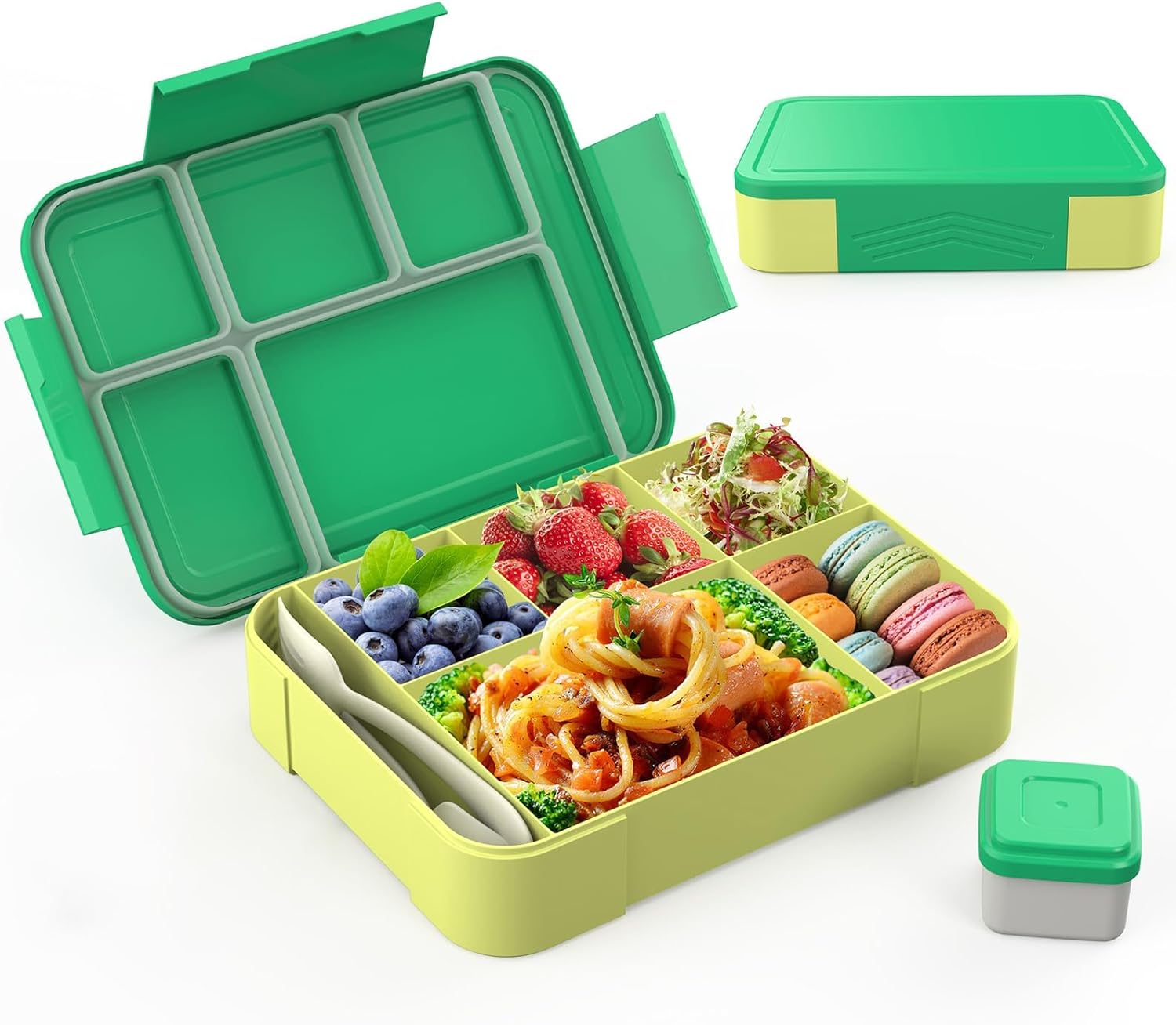 Hap Tim Bento Lunch Box for Kids & Adults, Lunchbox Containers with