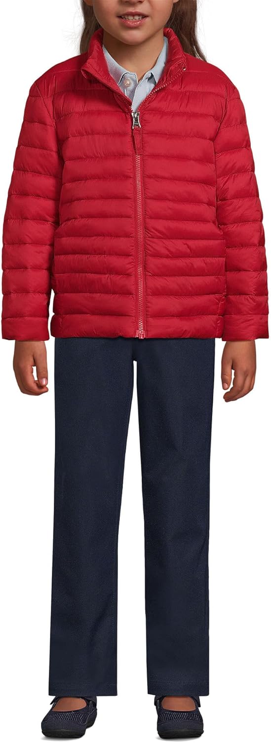Lands' End School Uniform Kids ThermoPlume Jacket