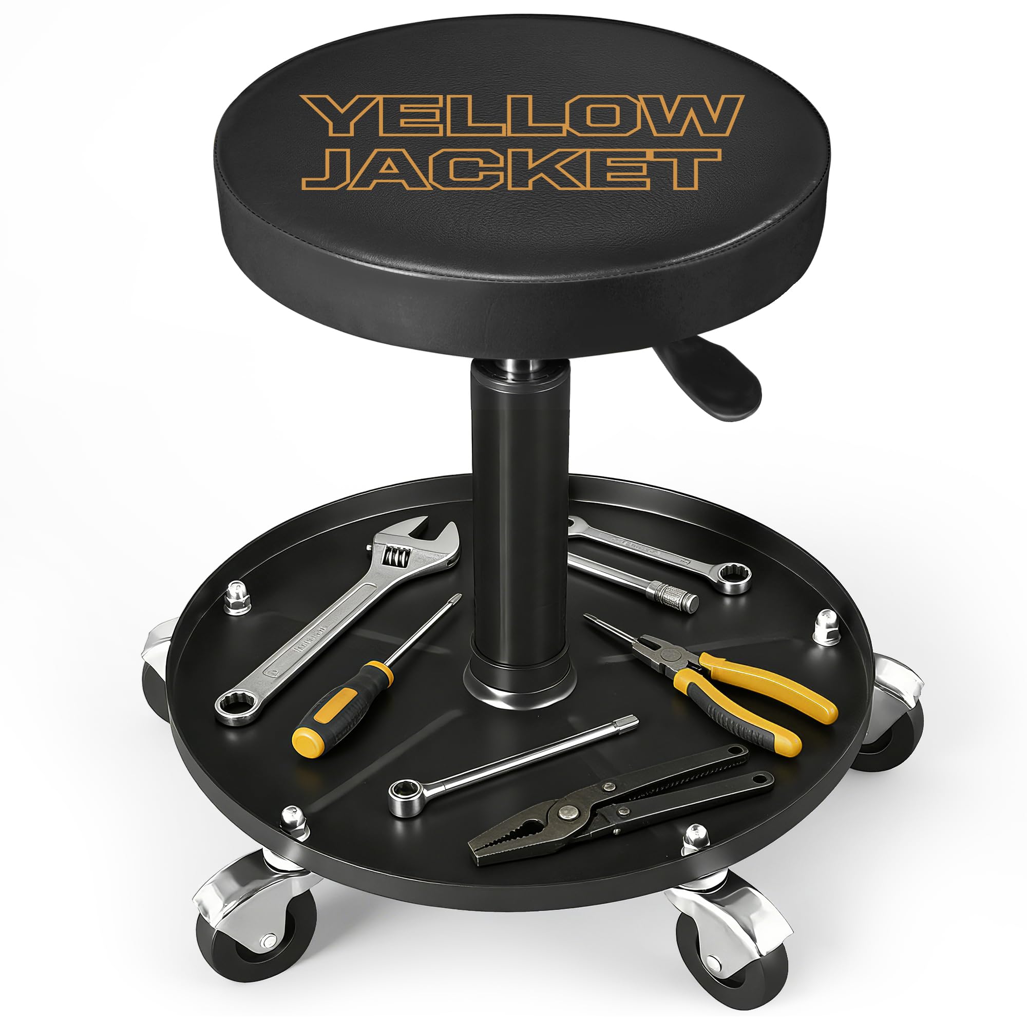 YELLOW JACKET Pneumatic Mechanic Stool
