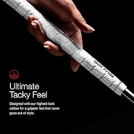 Golf Pride Tour Wrap Golf Grip - Comfortable, Durable Grip for Clubs - Classic Wrap Design with High-Tack Feel - Rubber Construction - Standard - Black - 13 Pack