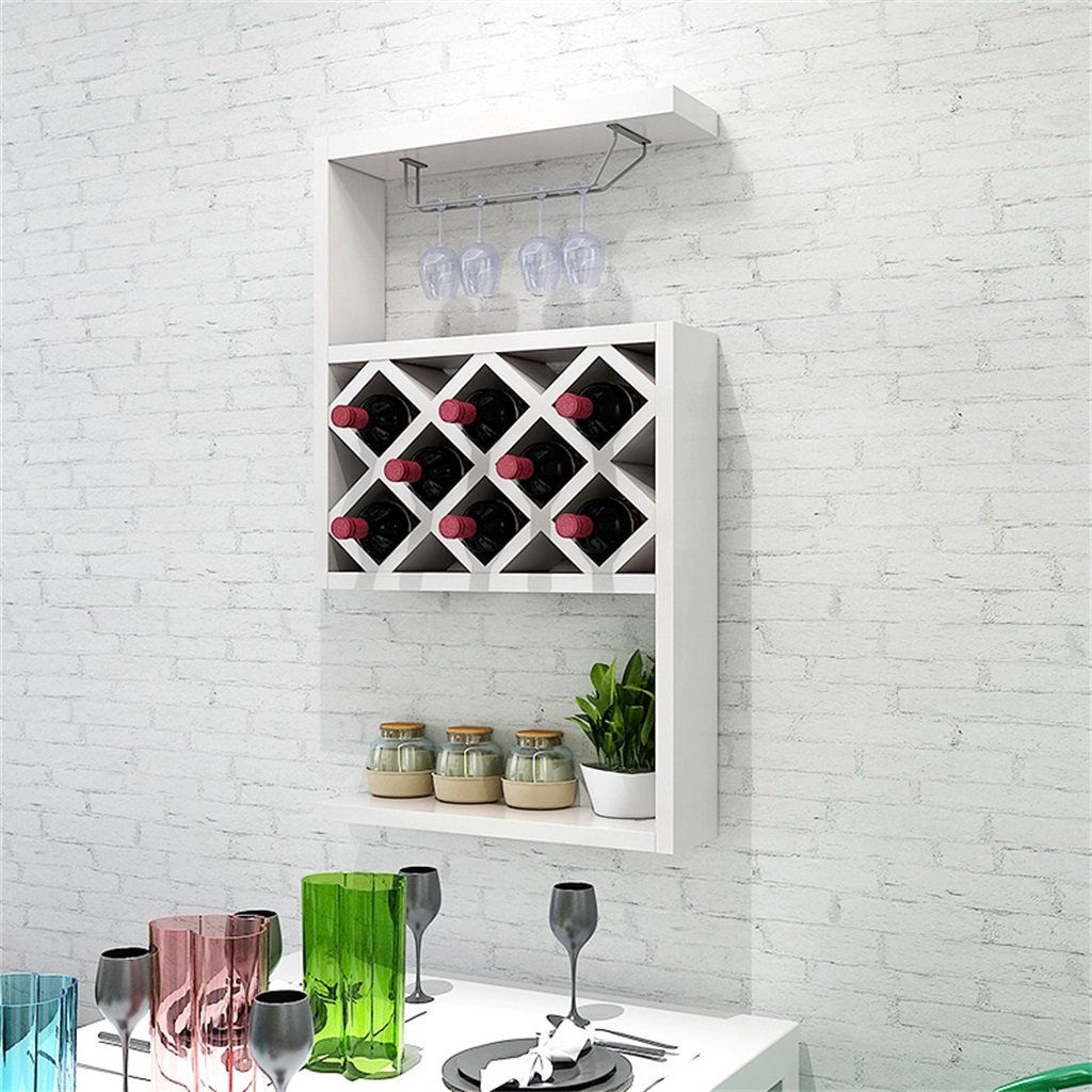 Grille à vin murale gain de place pour optimiser votre salon