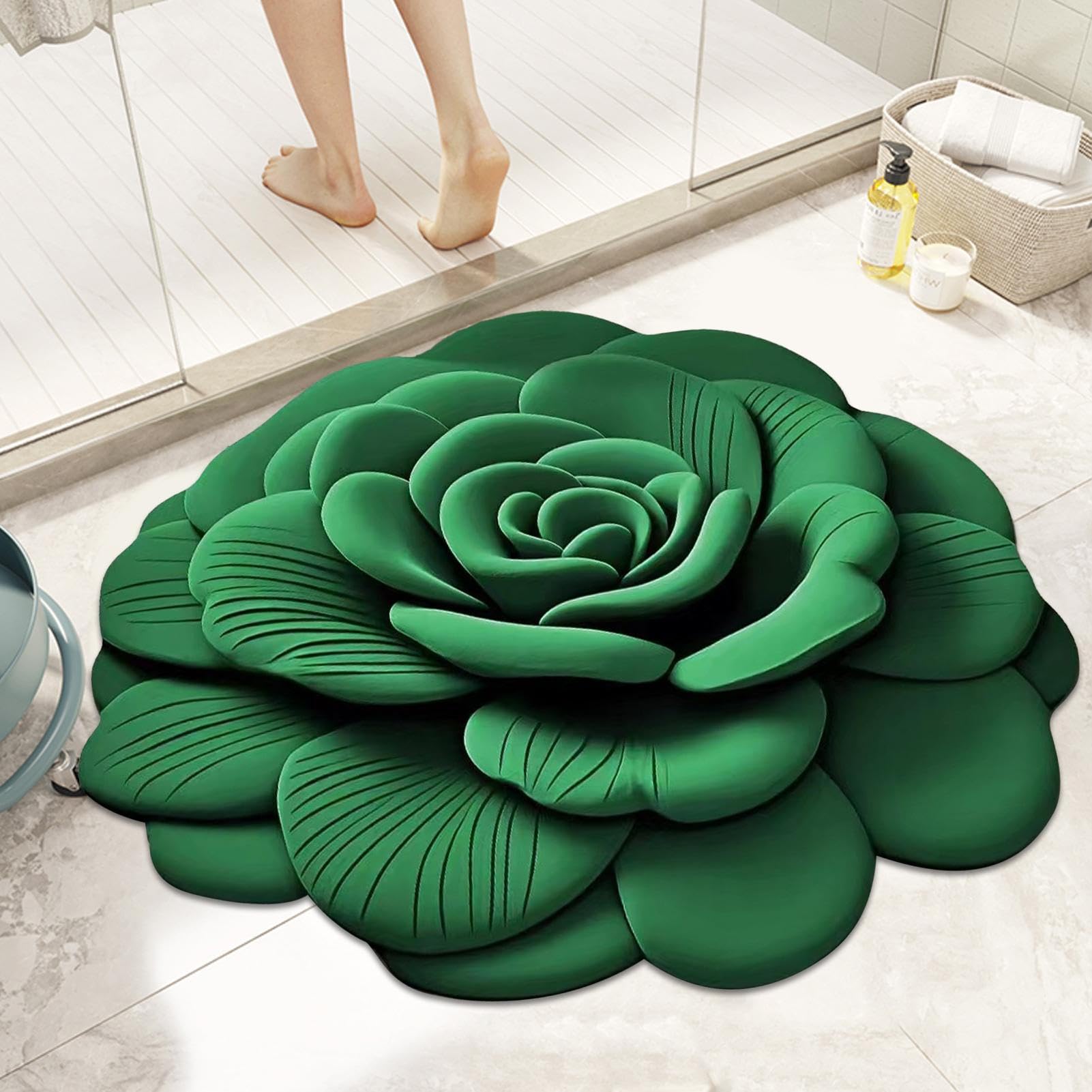 Alfombra de Baño Antideslizante Alfombrilla Absorbente para Cuarto de Baño | Felpudo Reutilizable para Entrada Pasillos Puertas