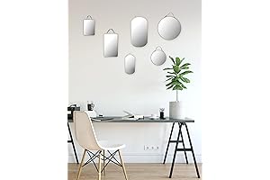 Vibrant Assortment of Velvet Edged Wall Mirrors