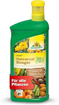 Universal-DüNger 1L Neudorff Azet Bio, NatüRlicher DüNger FüR Pflanzenpflege
