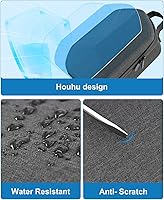 Vista 4 de Funda para Oculus Quest 2, funda de transporte compatible con MetaOculus Quest 2 Basic VR Gaming Headset y accesorios de controladores táctiles