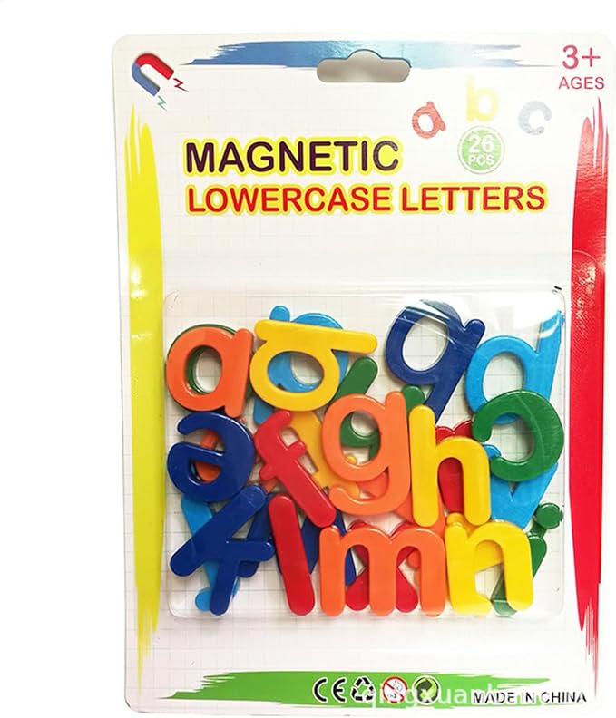 Alfabet Magnetisk, klassrum Magnetic alfabet Letters Kit Preschool Learning – magnet engelska bokstäver Spelling för , skola