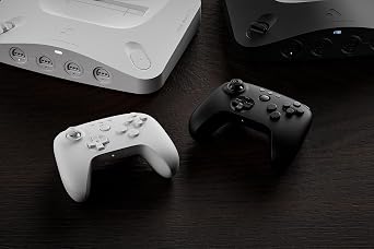 وحدة تحكم بلوتوث 8Bitdo 64 للرسومات ثلاثية الأبعاد التناظرية، وSwitch، وSwitch 2، وWindows، وAndroid (أبيض)