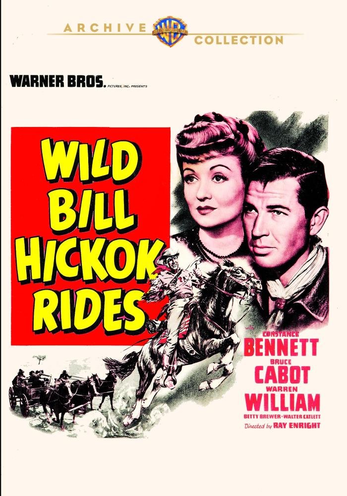 Wild Bill Hickok Rides DVD edicion original estadounidense de la iconica pelicula western