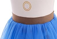 Vista 18 de Dressy Daisy Disfraz de princesa para bebé, disfraz de tutú de tul para cumpleaños, Halloween, traje con diadema Estilo I