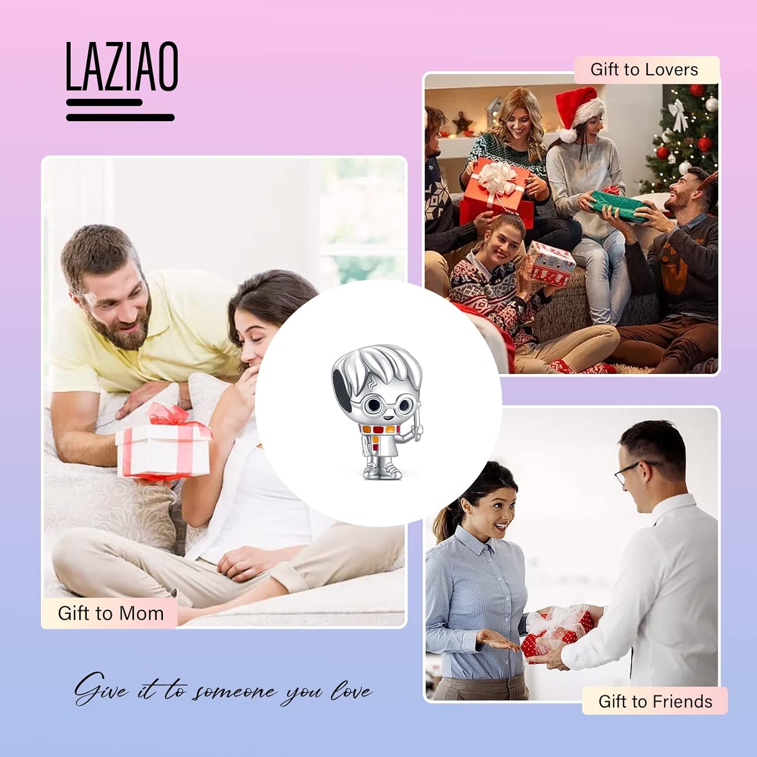 925 Sterling Silver Charms set Charm of fit women Bracelets Birthday gift for friends family - Image 6