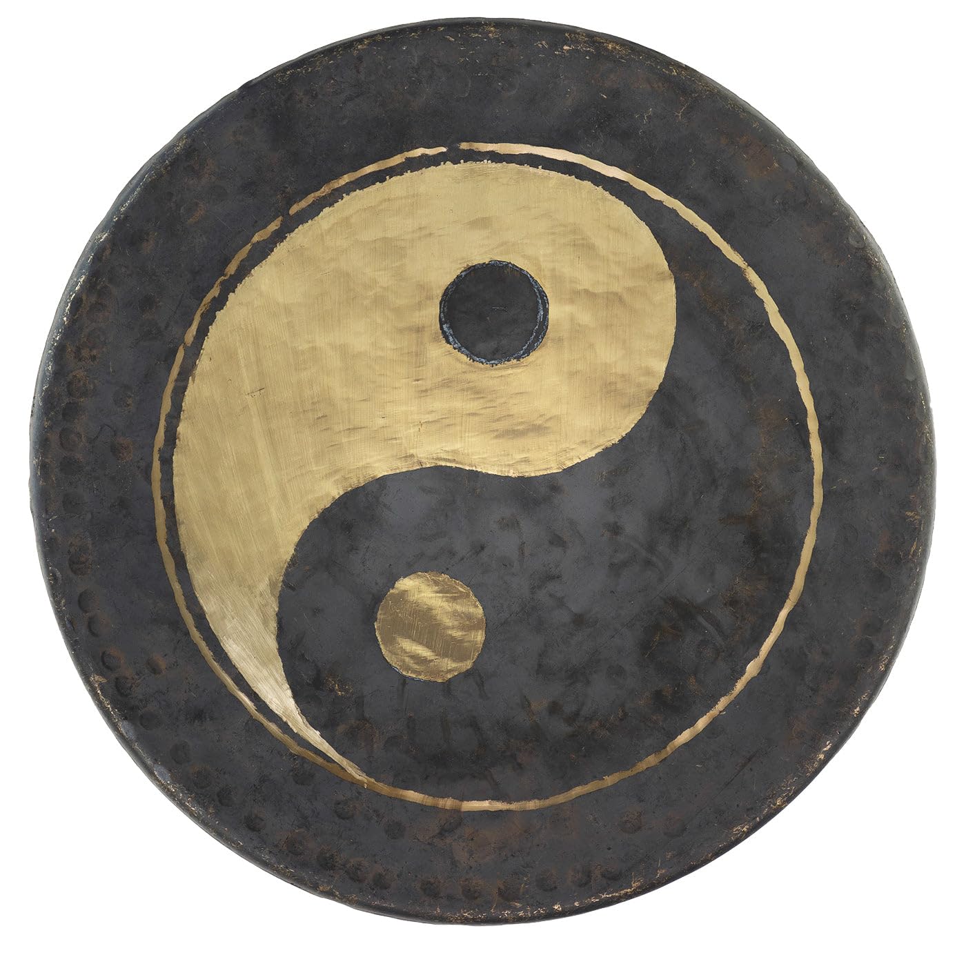 Unlimited Taoist Moonlight Gongs - Includes Hanging Rope & Mallet/Aid your Spiritual Healing Practice/Great for Meditation, Yoga & Sound Healing/Hand Lathed Bronze