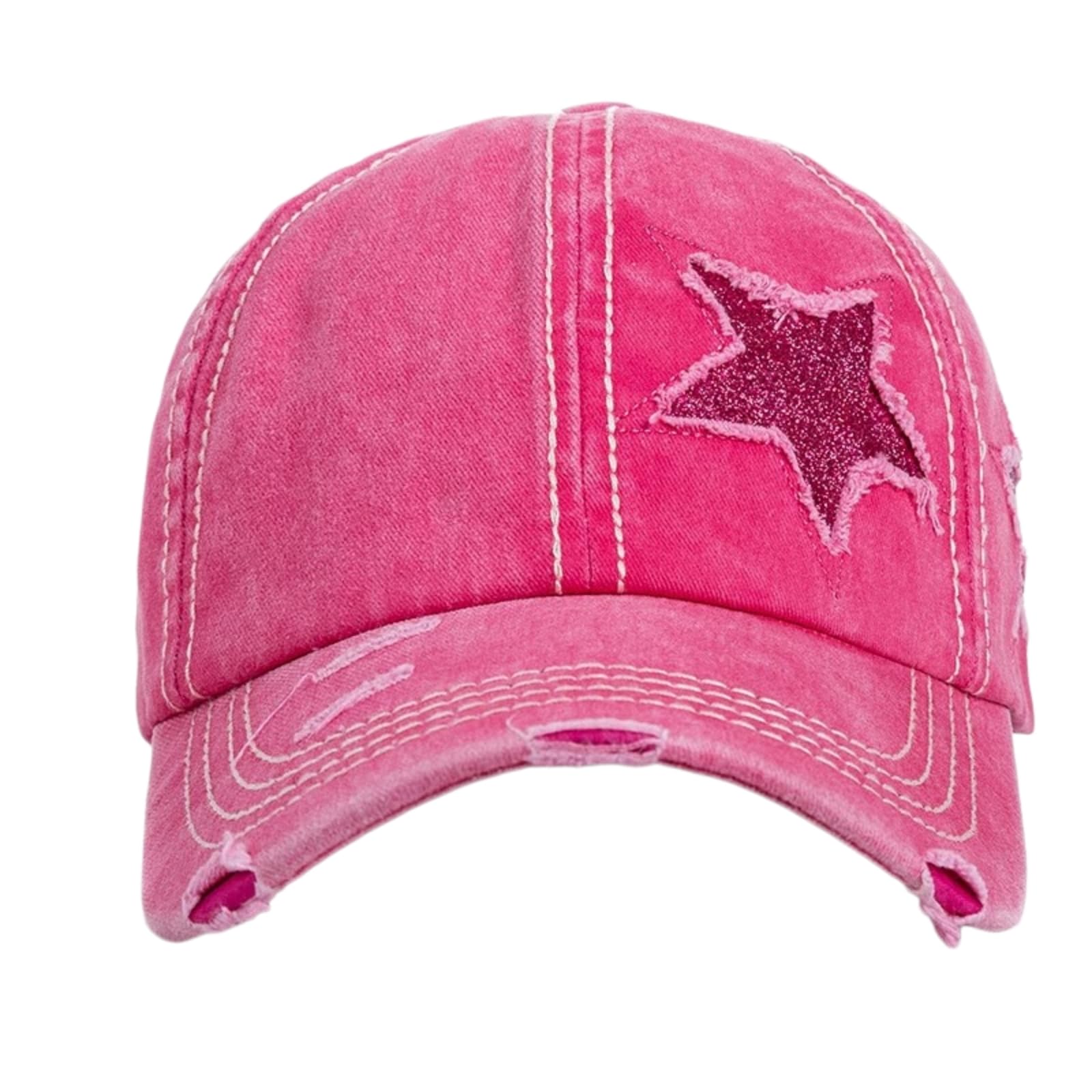 Gorra de béisbol de borde curvo con ajuste regulable y visera protectora solar retro casual