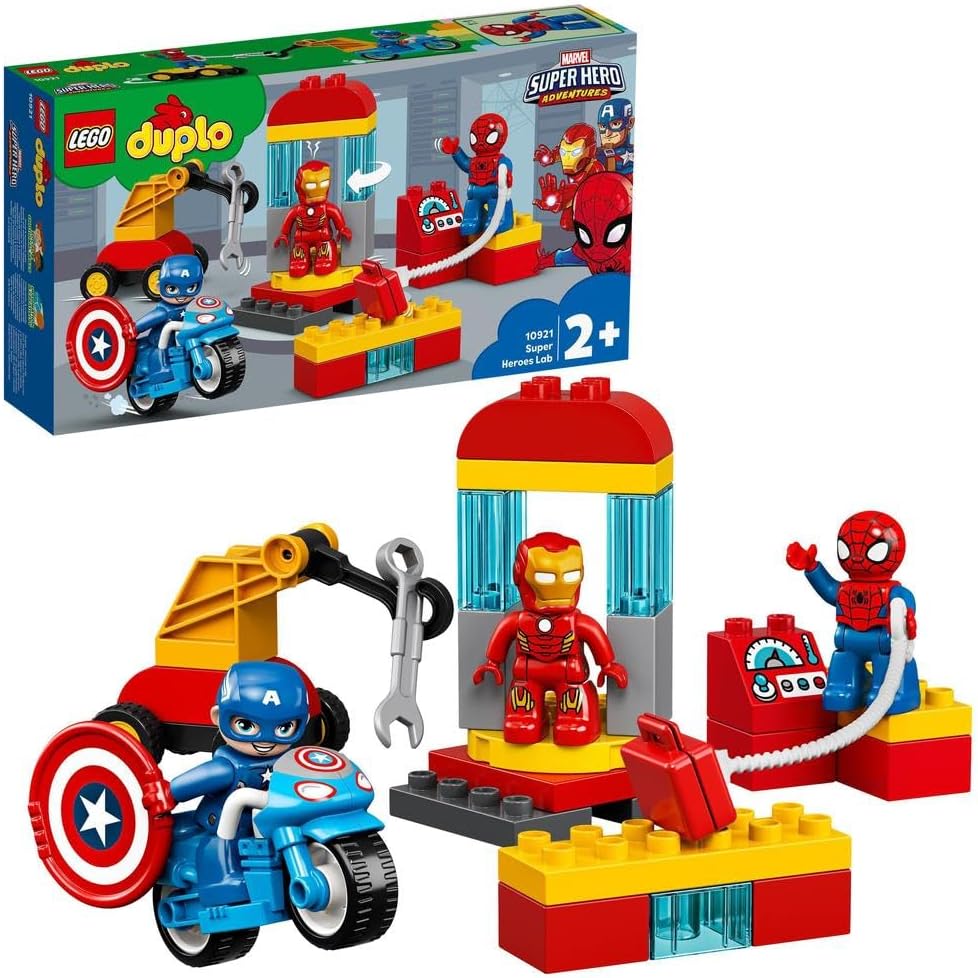 LEGO DUPLO Super Heroes Lab 10921 Building Toy (29 Pieces)