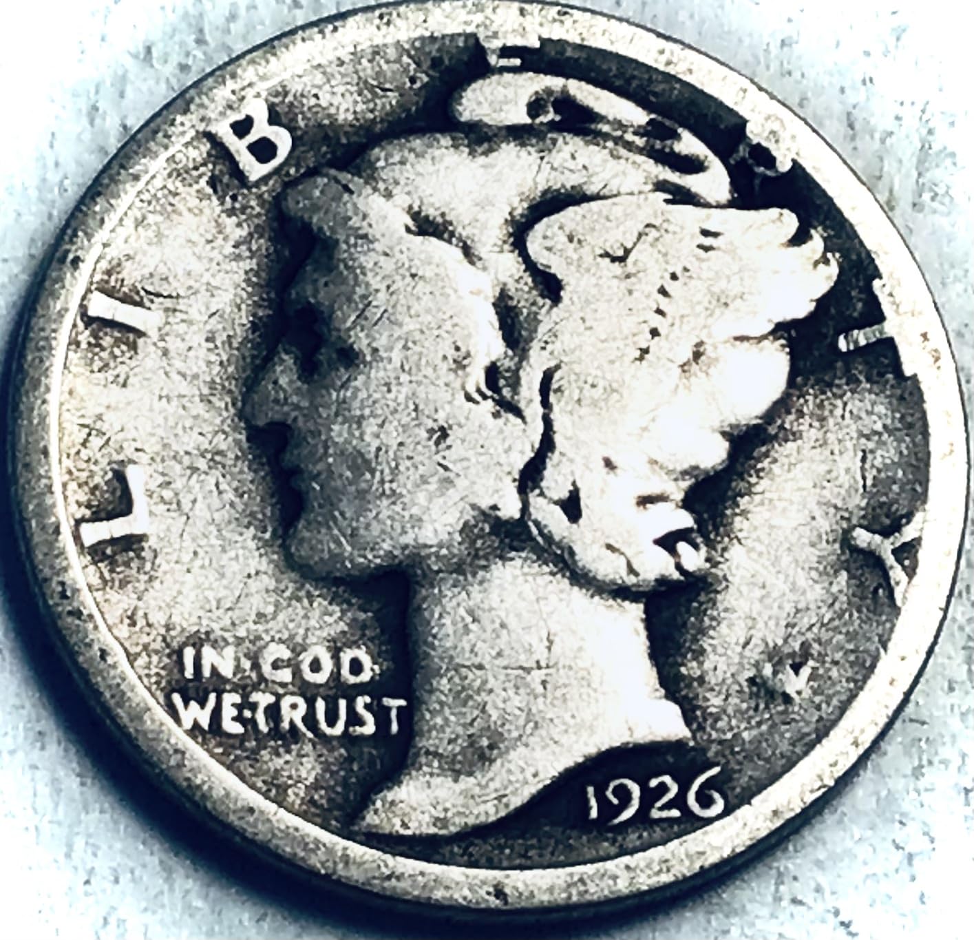 1926 P Mercury Silver Dime Seller Good